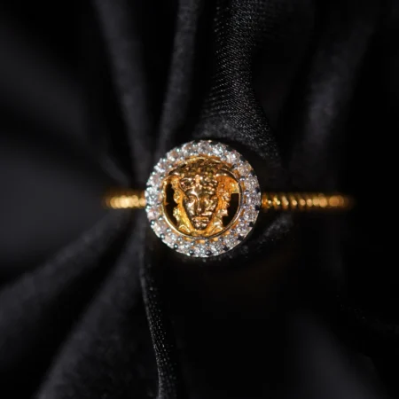 Midnight Medusa Ring