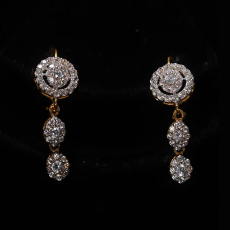 Crimson Elegance Earrings