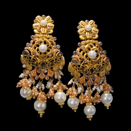 Sapphire Blossom Earrings